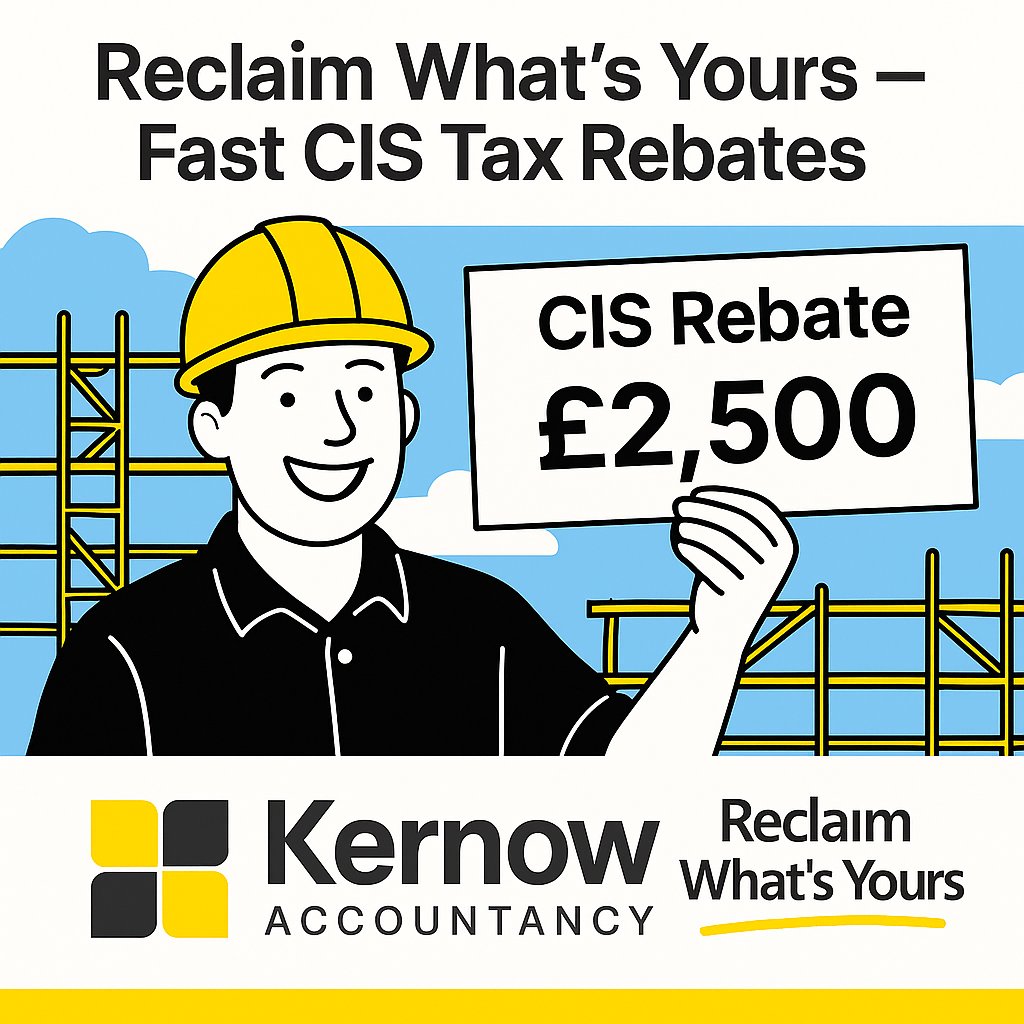 CIS tax rebates for Cornwall subcontractors